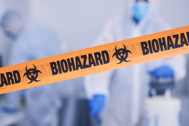 Professional Blood Cleanup technician working in Anderson, MO